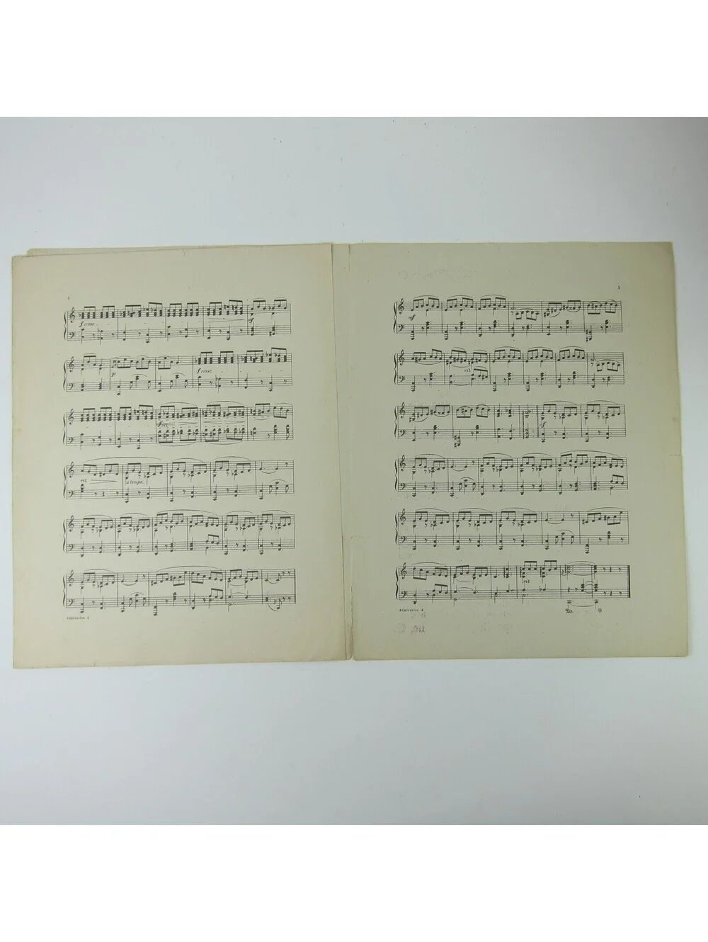 Sheet Music Admiration Howard Whitney Swope Co Greenville Ohio Antique 1906 RARE